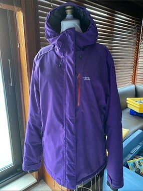 Chlorophylle purple winter warm Coat - ski jacket GUC - size XL but fits  L also